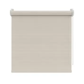 KARWEI rolgordijn draaikiepraam 28174 licht taupe structuur verduisterend op maat