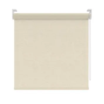 KARWEI screen rolgordijn gewoon raam 28140 beige linnenlook lichtdoorlatend op maat