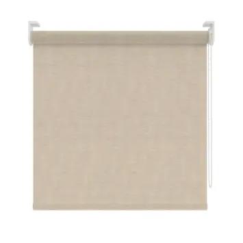 KARWEI rolgordijn gewoon raam 28176 taupe structuur lichtdoorlatend op maat