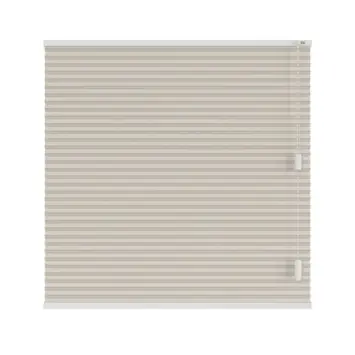 KARWEI dubbel plisségordijn gewoon raam 28641 off-white parelmoer lichtdoorlatend op maat