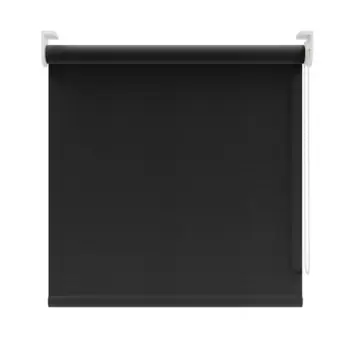 KARWEI screen rolgordijn gewoon raam 28138 zwart lichtdoorlatend op maat