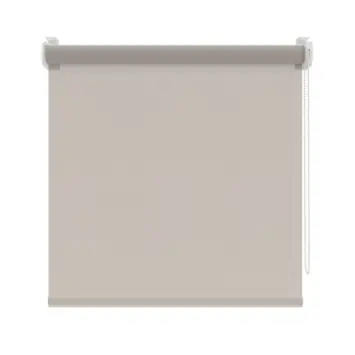 KARWEI rolgordijn draaikiepraam 28104 licht taupe lichtdoorlatend op maat