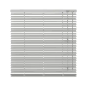 KARWEI aluminium jaloezie gewoon raam 28407 mat lichtgrijs 25 mm op maat