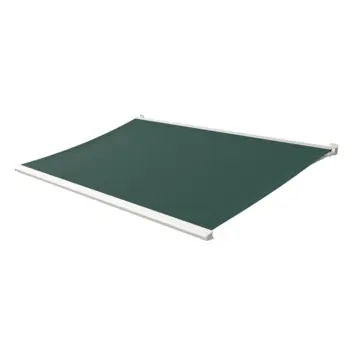Knikarmscherm Calando effen groen (kleurnr. 6687) op maat