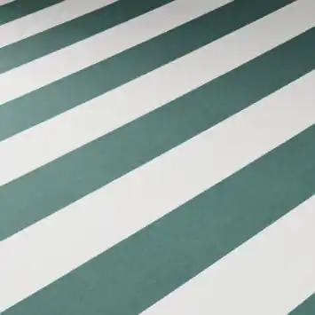 Spandoek zonneschermdoek streep groen/wit (kleurnr. 315420) op maat