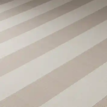 Spandoek zonneschermdoek streep crème/bruin (kleurnr. 338672) op maat
