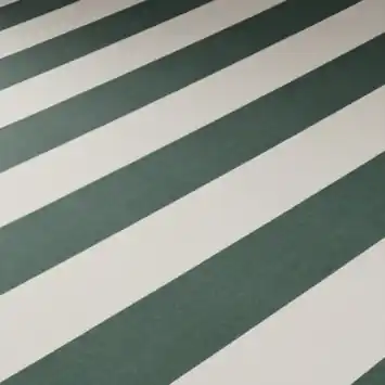 Zonneschermdoek streep groen/crème (kleurnr. 8555) op maat