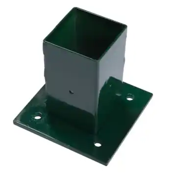 Giardino voet voor vierkante paal groen 60 x 60 mm