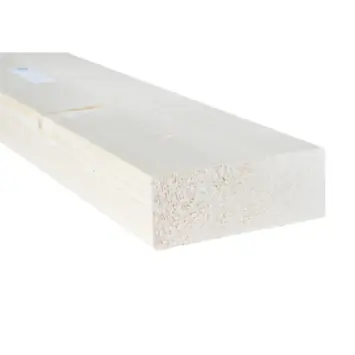 Bouwhout vuren geschaafd 59x156 mm 210 cm