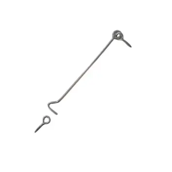 Waelbers windhaak inclusief los oog 300 mm RVS