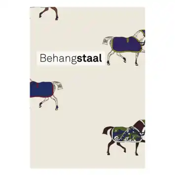 Behangstaal vliesbehang Joules Paarden Multicolor (dessin 128905)
