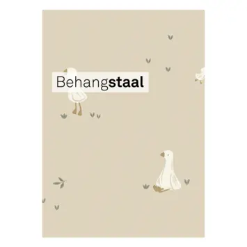 Behangstaal vliesbehang Little Dutch Little Goose (dessin WD110032)