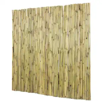 Schutting bamboe hout naturel 180 x 180 cm