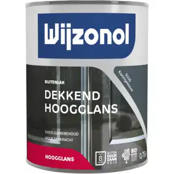 Wijzonol lak hoogglans koningsblauw dekkend 750 ml