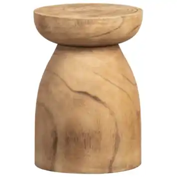 WOOOD kruk Bink naturel paulownia hout