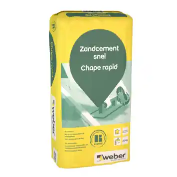 Weber Beamix zandcement snel 20 kg