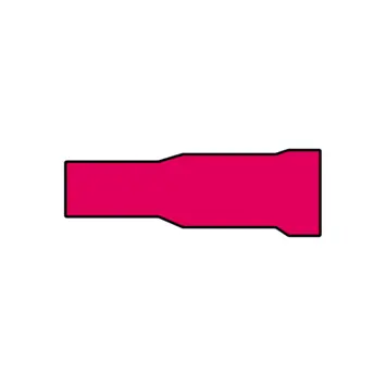 Carpoint Rondstekkerbus 548 Rood Ø 4.0mm 10 Stuks