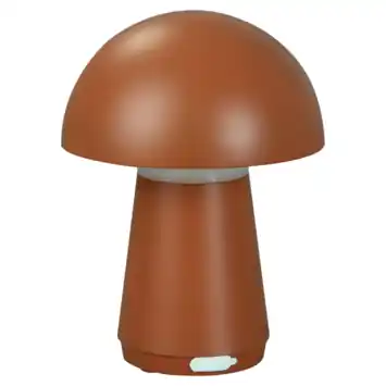 Tafellamp Mush draadloos LED 3W USB oplaadbaar, brique