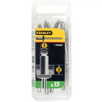 Stanley popnagel 4x12mm