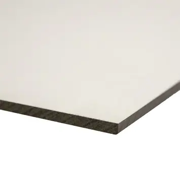 Compactplaat HPL wit 244 x 30,5 cm 6 mm weerbestendig