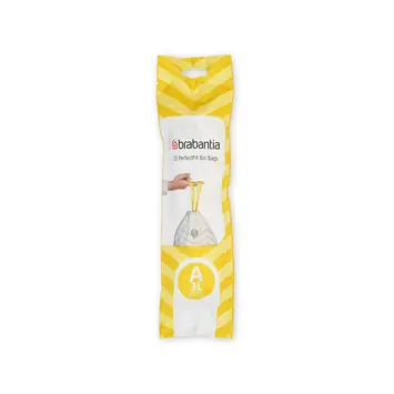 Brabantia Vuilniszak met Trekbandsluiting 3 Liter - 20 Stuks