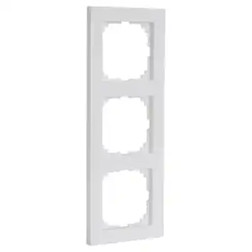 Schneider Merten System-M Afdekraam 3-voudig Actief Wit