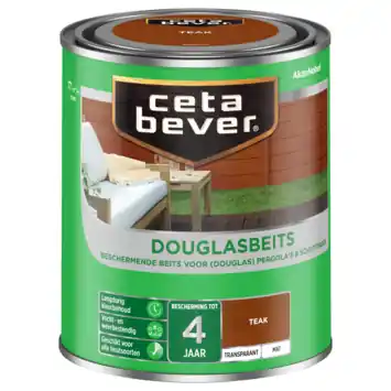 CetaBever Douglas beits teak 750 ml