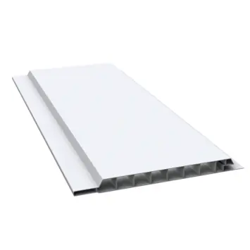Schroot PVC wit 390x10 cm 3,9 m² 10 stuks
