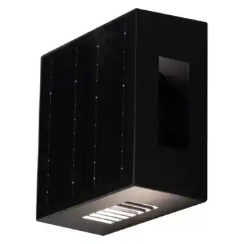 Solar wandlamp Alméria 17 lumen met dag/nacht sensor
