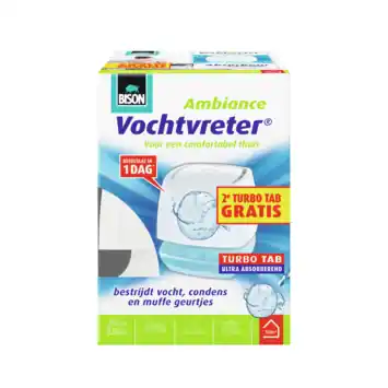 Bison vochtvreter ambiance turbo tab 100 g