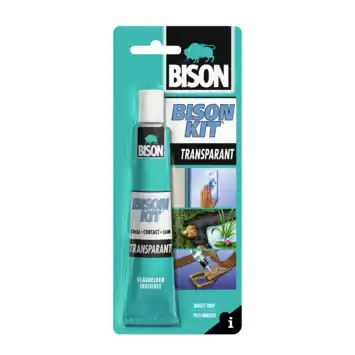 Bison kit contactlijm tube transparant 50 ml