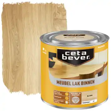 CetaBever meubellak mat transparant 250 ml