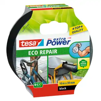 Tesa Extra Power Eco Repair tape zwart 38 mm x 10 m