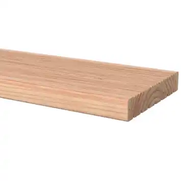 Vlonderplank Douglas hout geschaafd 2,4 x 13,8 x 240 cm