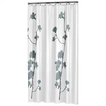 Sealskin Douchegordijn Orchid Blauw 180x200 cm