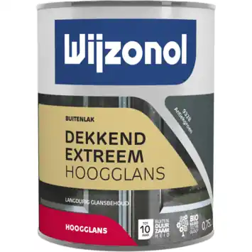 Wijzonol Dekkend extreem Antiek groen Hoogglans 750ml