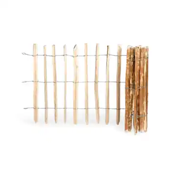 Schapenhek hazelaar hazelnoot hout op rol 90 x 500 cm