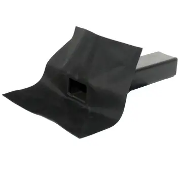 Aquaplan EPDM hemelwaterafvoer horizontaal 90° 60 x 100 mm