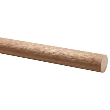 Cando trapleuning rond Ø45 mm hardhout 390 cm