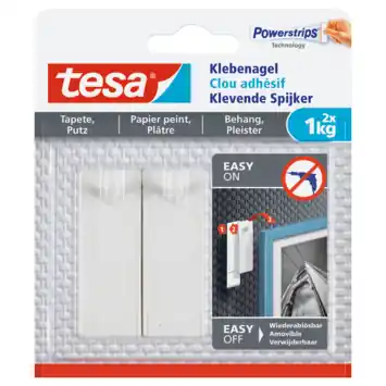 Tesa Klevende Spijker voor Behang & Pleisterwerk