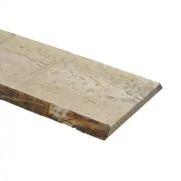 Schaaldeel blank dennen hout 2 x 15/25 x 240 cm