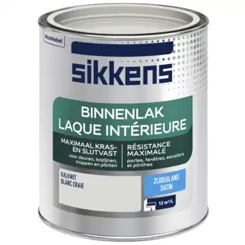 Sikkens binnenlak zijdeglans kalkwit 750 ml