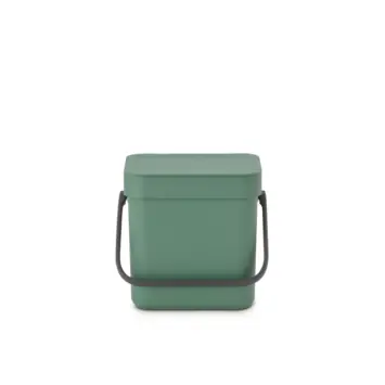 Brabantia Sort & Go Aanrecht Afvalemmer - 3 liter - Fir Green