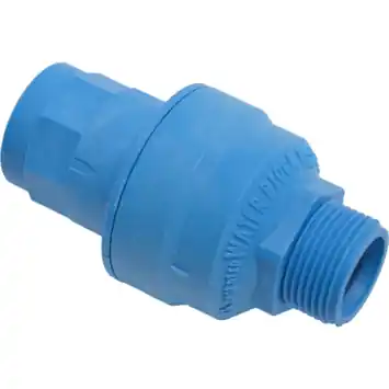 Sanivesk Waterslot Instelbaar 3/4"F Blauw