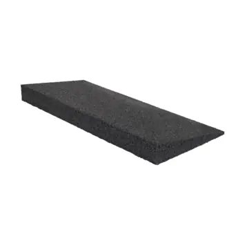 Rubber oploopprofiel 50 x 20 cm dikte 8 tot 43 mm - 2 stuks per pak