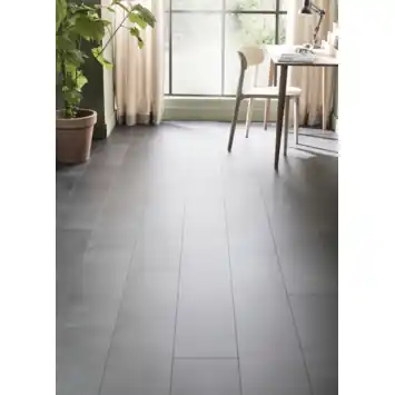 vtwonen click PVC EVC Granite donkergrijs houtlook incl. geïntegreerde ondervloer