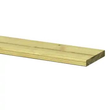 Tuinplank grenen hout geschaafd 2,1 x 14 x 360 cm