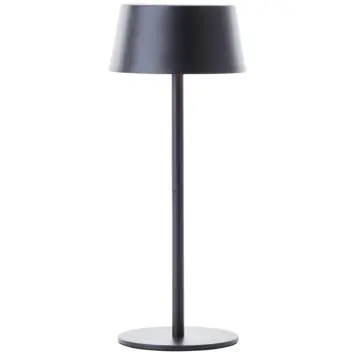 Brilliant USB oplaadbare tafellamp Picco 4W zwart