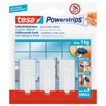 Tesa Powerstrips haak 3 stuks