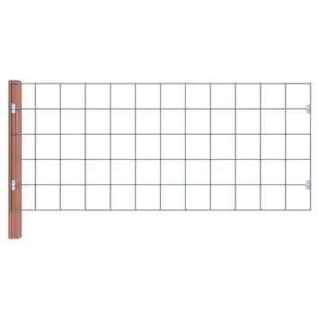 Gaas volgpakket tuinhek hardhout liggend 75 x 180 cm